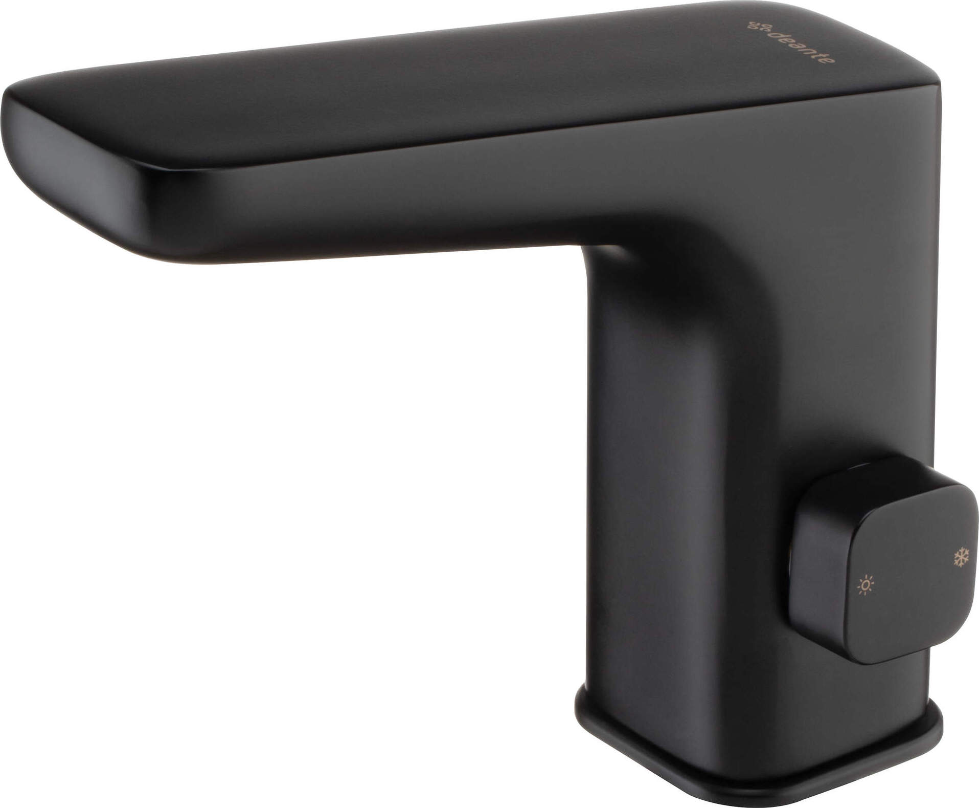 Touchless washbasin mixer with temperature control - 4xAA