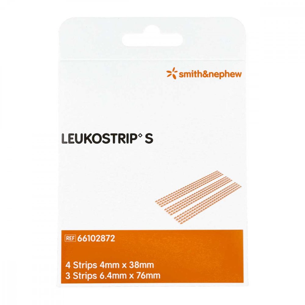 Smith & Nephew GmbH Leukostrip S Wundnahtstreifen 2 Blatt a 3/4 Strumpf 08828247