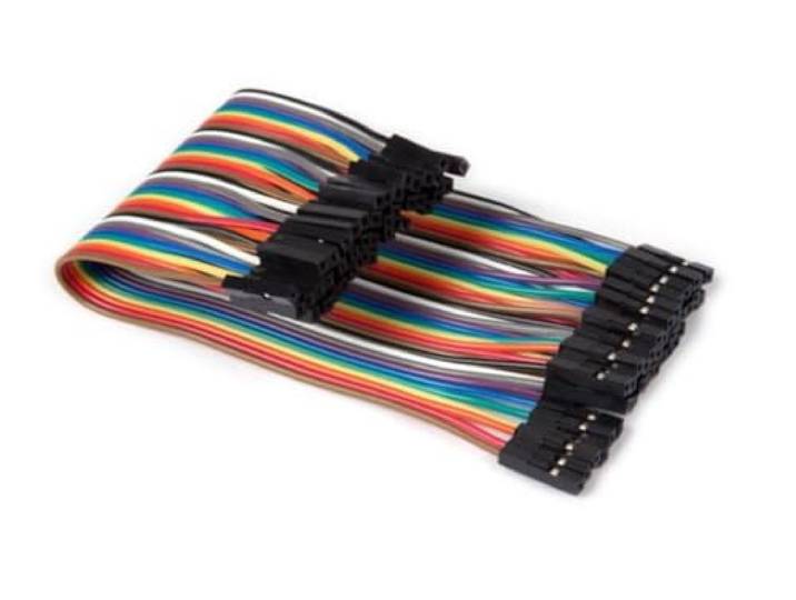 Whadda DRAADBRUG 40-POLIG 15 cm VROUWELIJK NAAR VROUWELIJK (PLATTE KABEL)