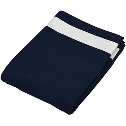 Kariban Velours Strandtuch K118 navy/white one size