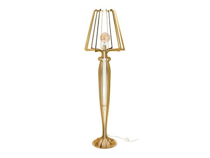 Minerva staande lamp goud transparant