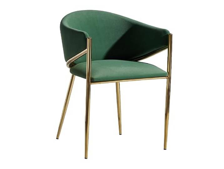 DIANXI Lounge-Sessel Italienischer minimalistischer Esszimmerstuhl, Heim-Teetisch, Armlehne, Rückenlehne, Hocker, leichte Luxushotel-Salon-Verhandlungs-Esstischstühle