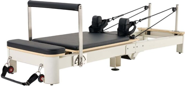 Faltbare Pilates Reformer Maschine - Heim-Fitnessstudio Aluminium - Fitness Pilates Training Zuhause