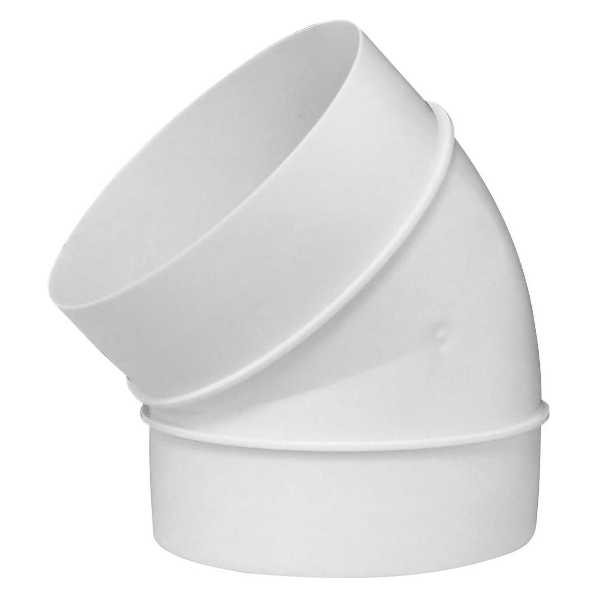 Europlast VENTILATION ELBOW 125MM 45 PLASTIC (33049142)