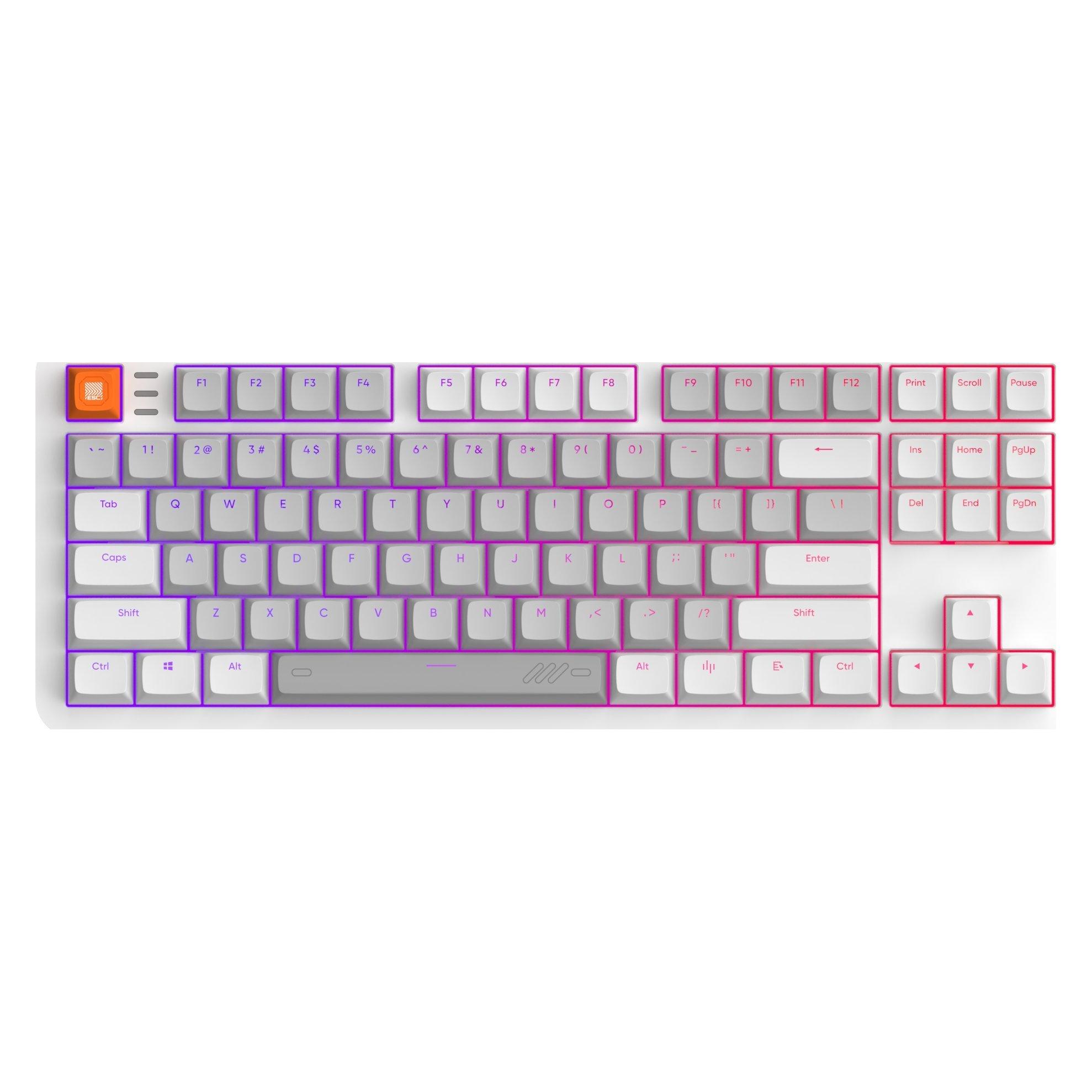 Dark Project ALU87 Delta G3Ms Moonstone (Eng. Int., Kabelgebunden) (DPKB_DELTA_87_ANSI)