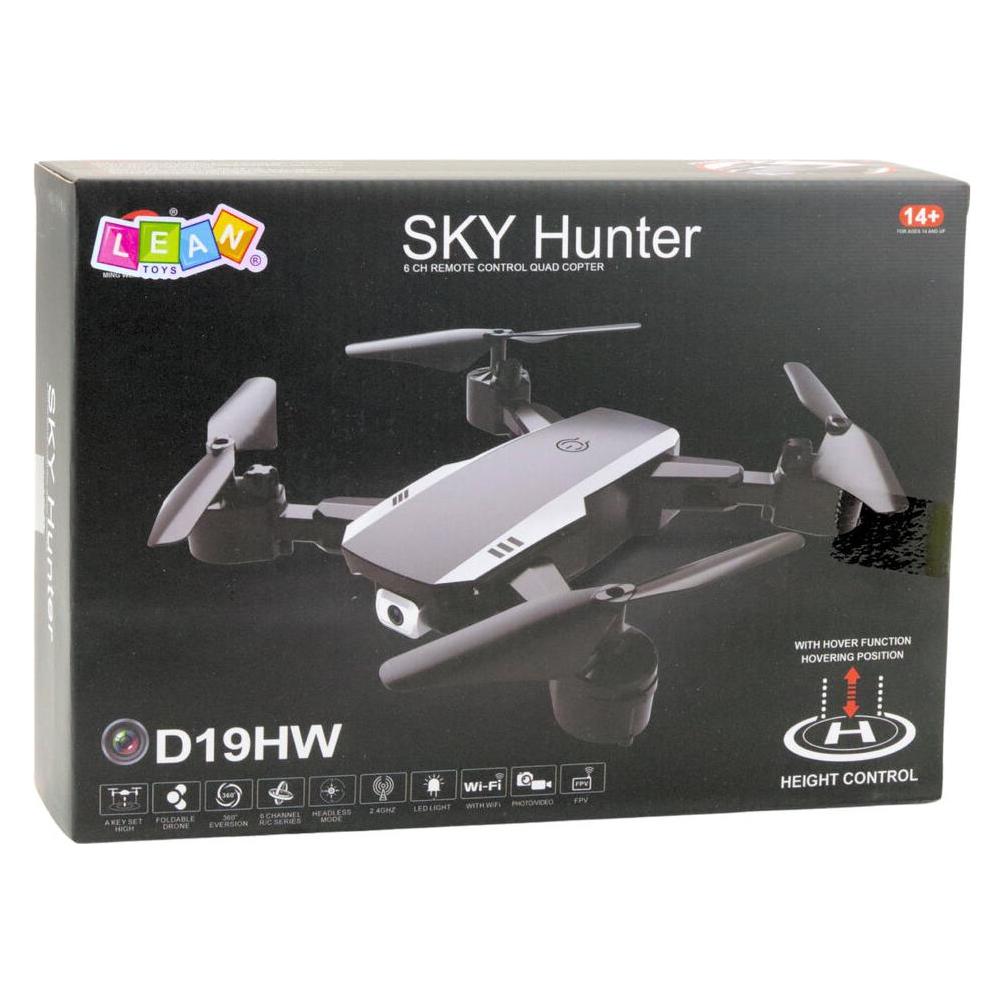 [n]fibrecare Leantoys Dron Sky Hunter D19HW FVP Wi-Fi Pilot Kamera (66739347)