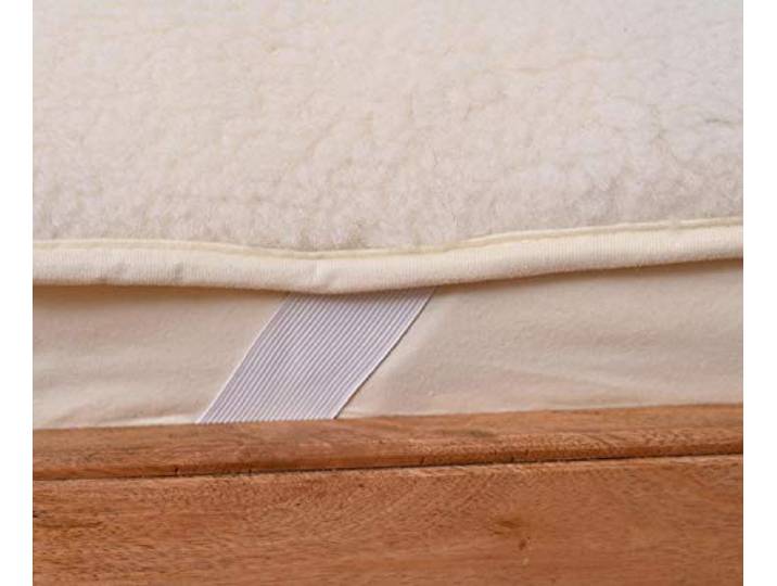 Matratzentopper Flor 100x200cm 100% Merinowolle