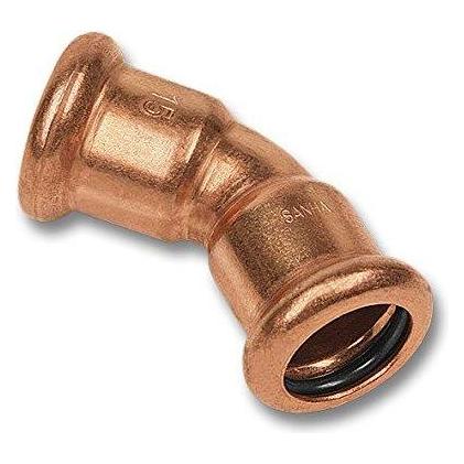 Sanha Press connector 45 ° ZW x ZW 18mm (1604118) (Pressverbindung) (1604118)
