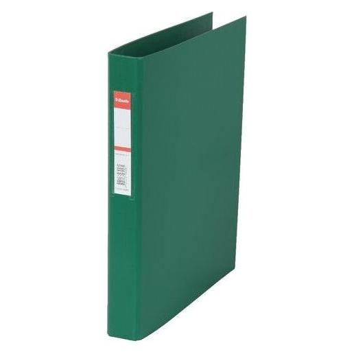 Esselte 25 mm Ringbuch Karton, PP (Polypropylen) DIN A4 23 Ringe Grün (A4, 25 mm) (48256)