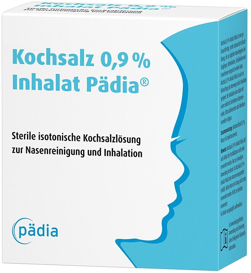 Kochsalz 0,9% Inhalat Pädia Ampullen