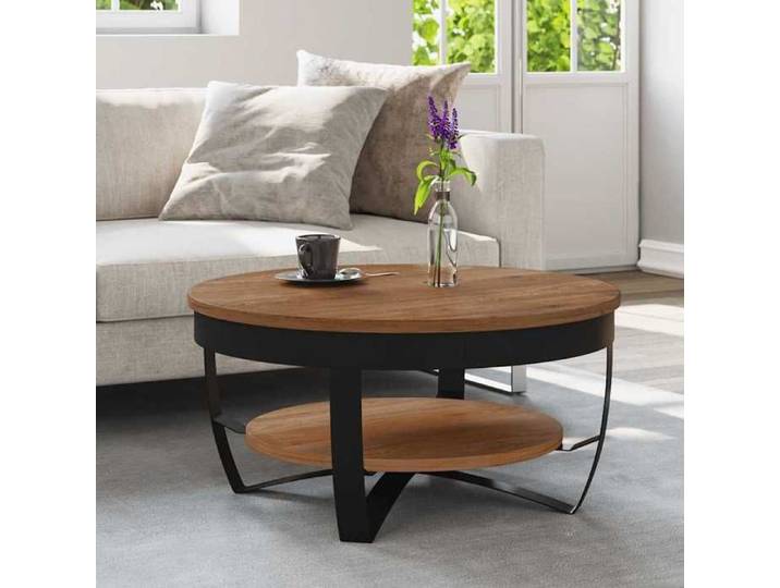 SALE 2026  Table à café Brun - Table basse 65x65x32cm - bois d'acacia solide PRO478255769