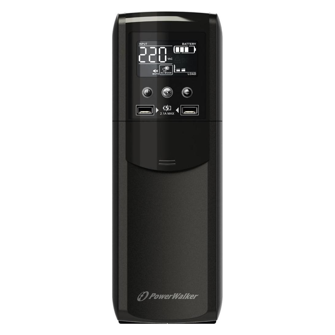 Powerwalker VI 1200 CSW FR (1200 VA, 720 W, Line-Interaktiv USV) (10121118)