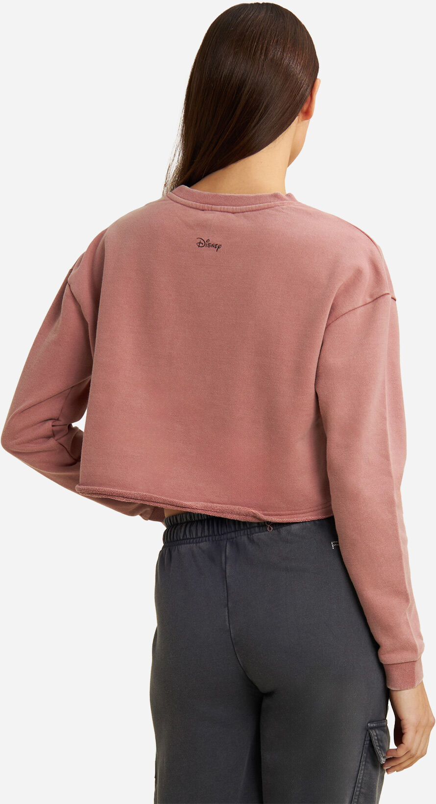 Freddy Round Delave' Topolino W - Felpa - Donna - Rosa S