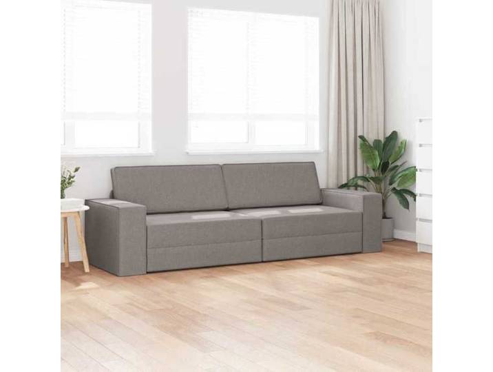 Taupe SOFA Convertible - PHSH - Canapé-lit - 200cm Taupe tissu C961