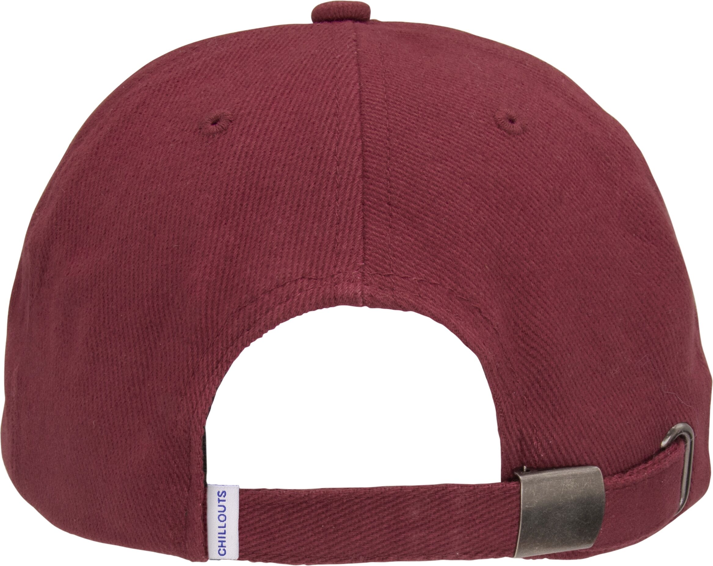 Baseball Cap CHILLOUTS "Woodland Hat", Herren, rot (burgundy), Baumwolle, unifarben mit Farbeinsatz, Caps Baseball Cap, mit CHILLOUTS-Stickerei im Vintage-Stil burgundy Einheitsgröße