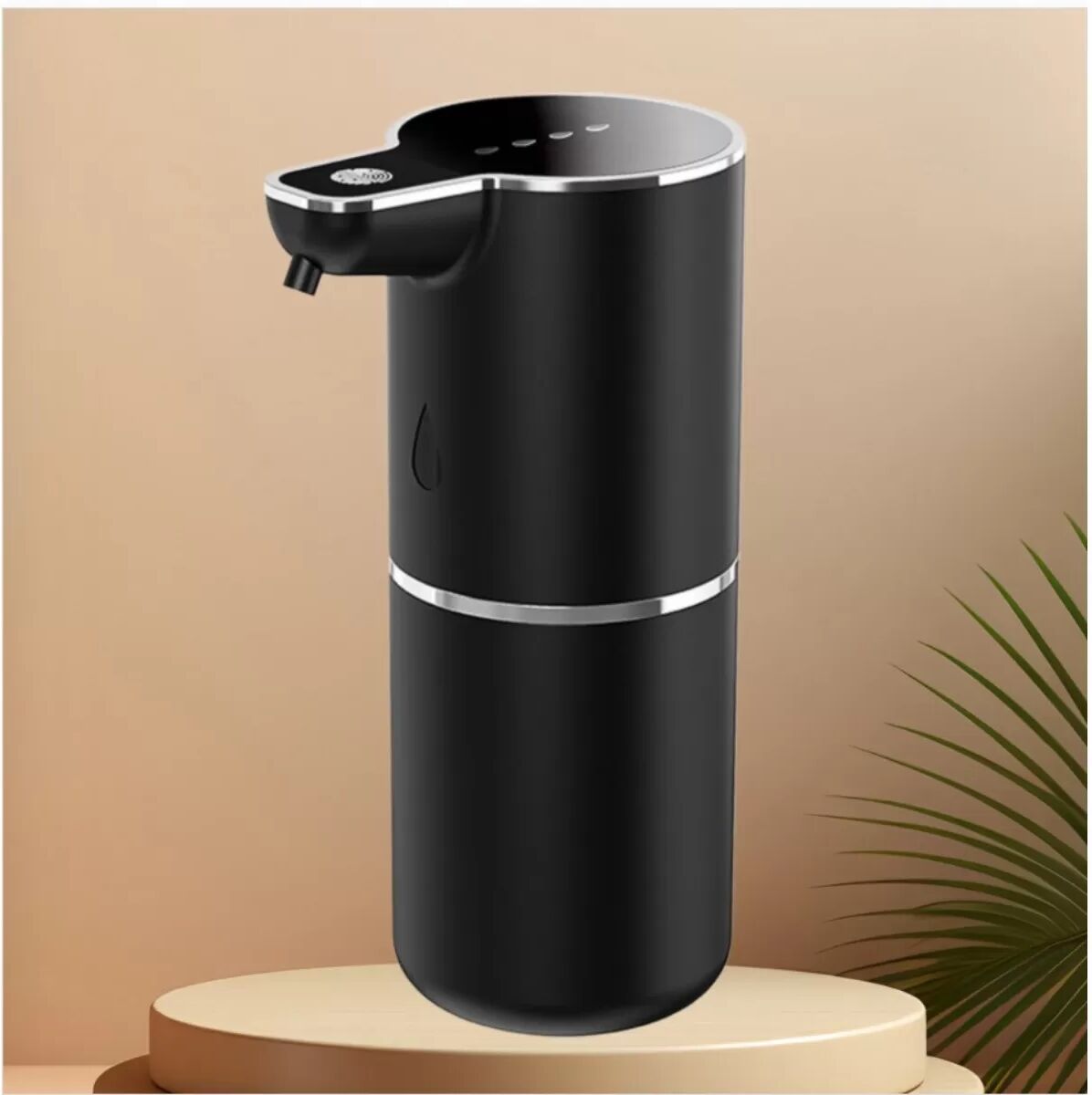 INF Distributeur de savon moussant sans contact - Rechargeable USB, IPX5 étanche, 350ml, distribution rapide 0.25s