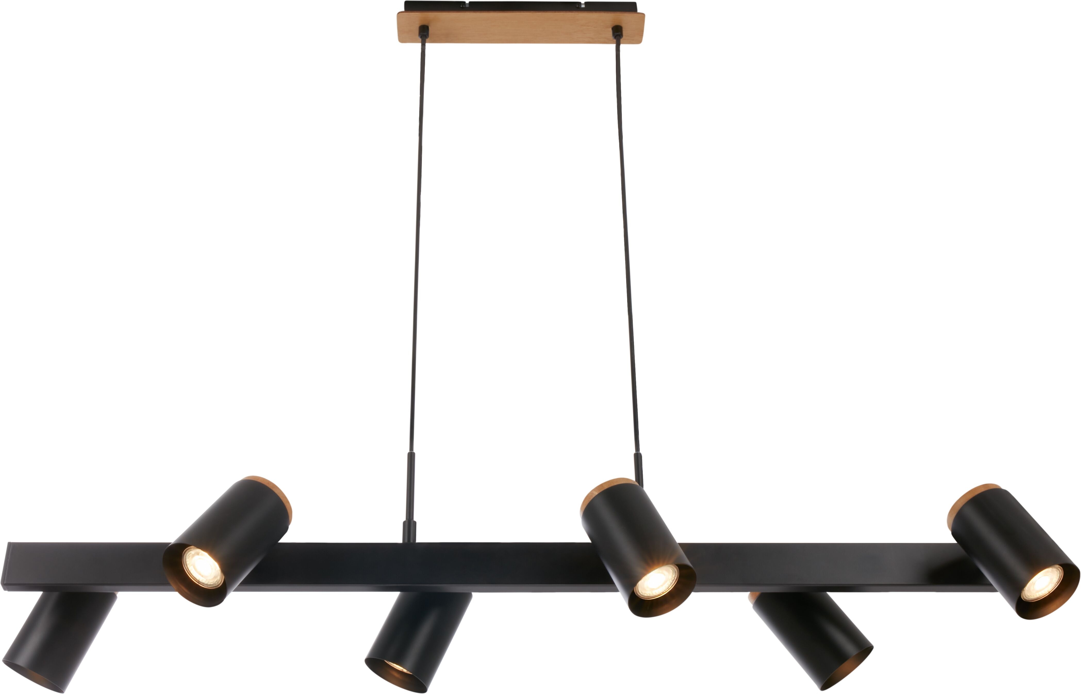 BRILONER LEUCHTEN LED Pendelleuchte "DUTA 4059065", schwarz (matt, schwarz), Leuchten, LED Pendelleuchte