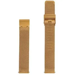 Zeppelin 18 mm goldenes Stahlarmband, Uhrenarmband