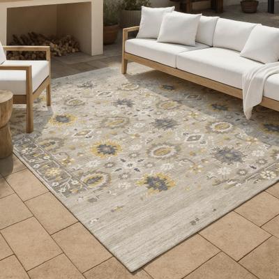Addison Rugs Machine Washable Indoor/ Outdoor Global Abstract Chantille Rug