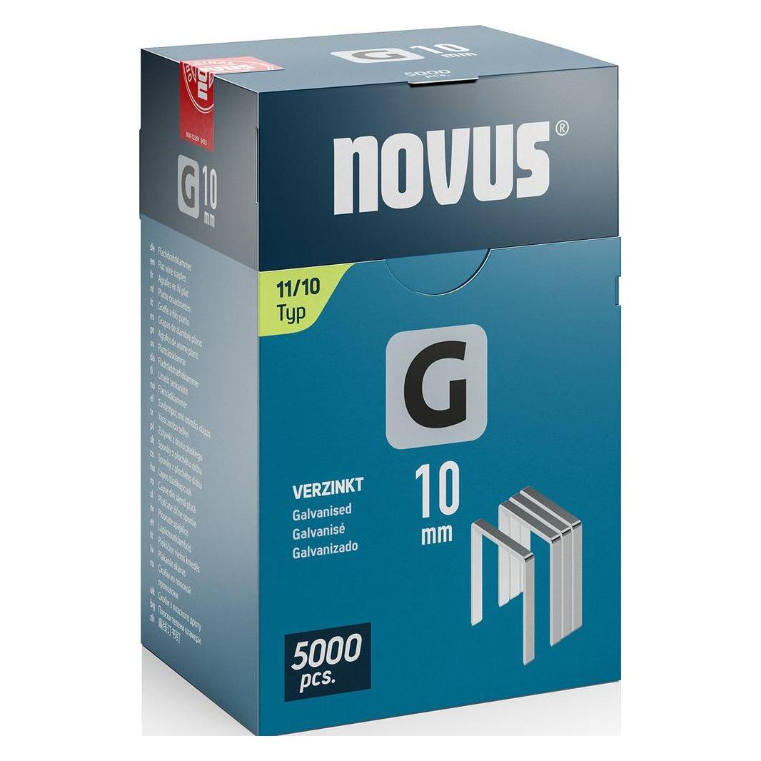 Novus Flachdrahtklammern G 11 10mm 5000 Stk. (042-0767)