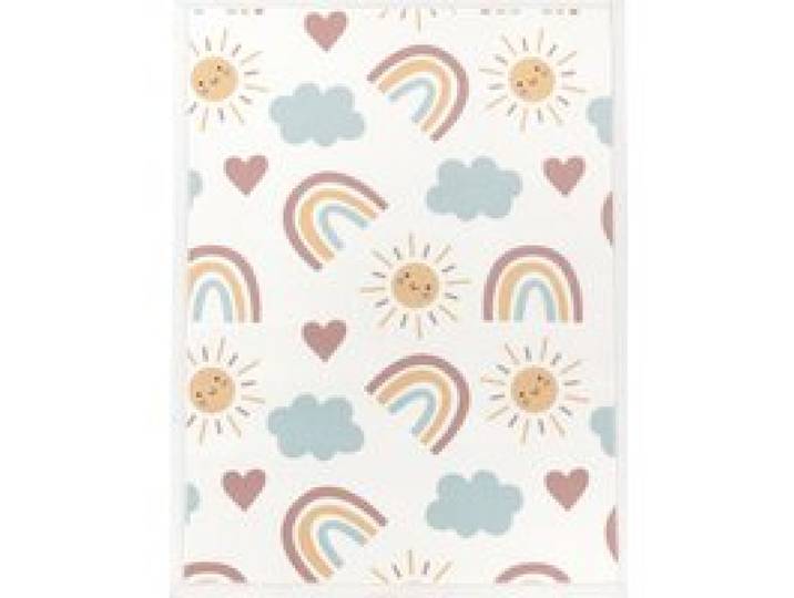 Tapis pour enfant lavable Emilio multicolore 160x220 cm