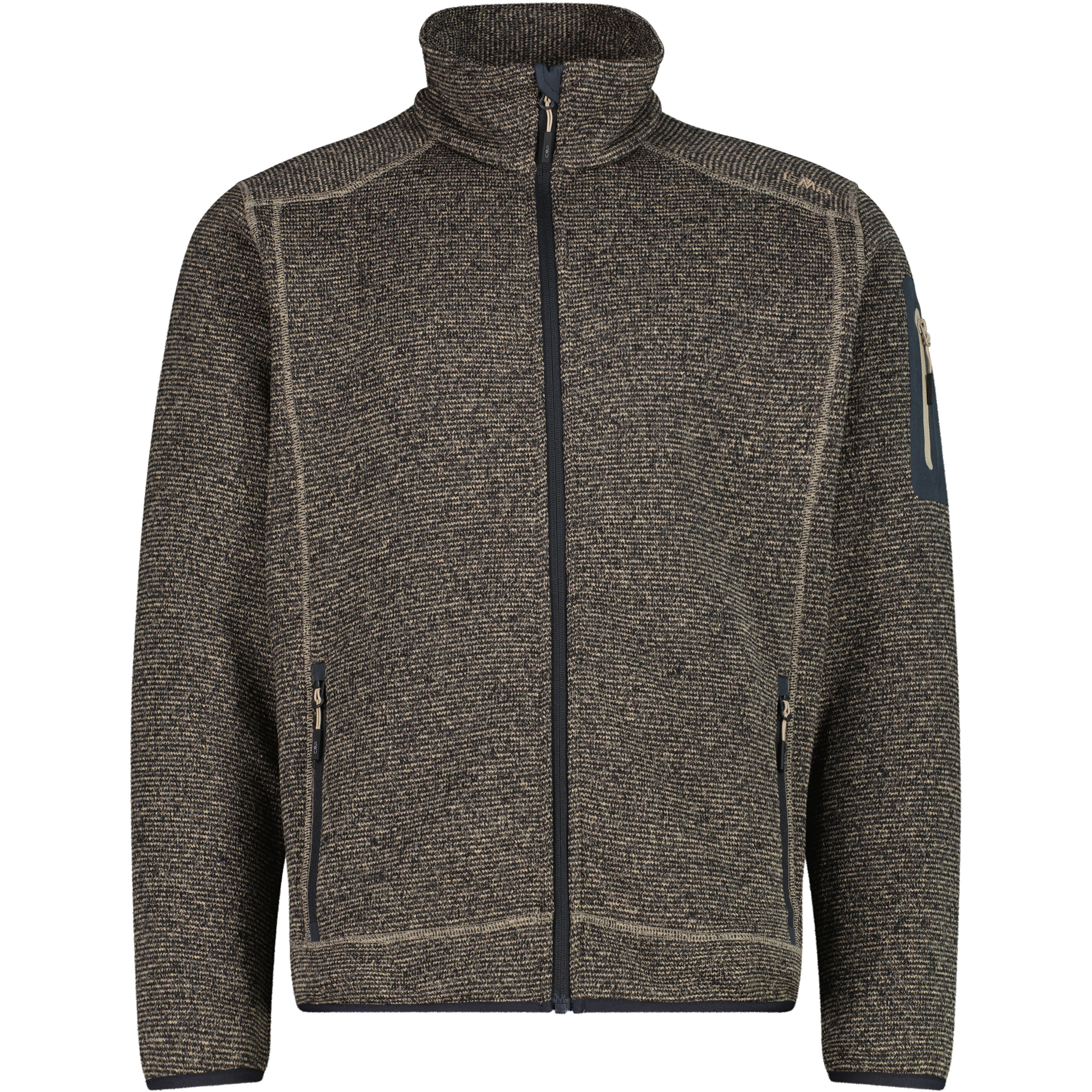 CMP Herren Fleecejacke braun Größe 5XL Trekking Schnell trocknend