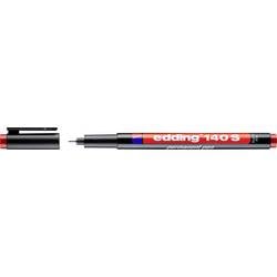 Edding Folienstift 140 S permanent pen super fine 4-140002 Rot