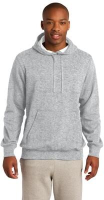 Sport-Tek TST254 Tall Pullover Hooded Sweatshirt in Heather size Large/Tall   Cotton/Polyester Blend