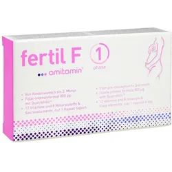 Amitamin Fertil F phase 1 Kapseln 30 St