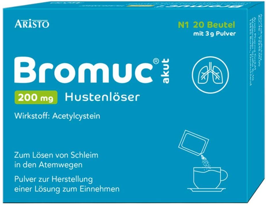 Bromuc akut 200mg Hustenlöser