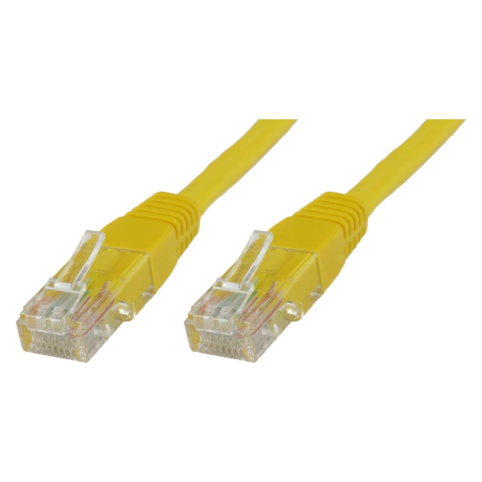 MicroConnect B-UTP60025Y 0.25m Cat6 U/UTP (UTP) Gelb Netzwerkkabel (U/UTP, CAT6, 0.25 m) (B-UTP60025Y)
