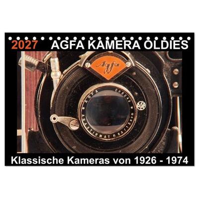 AGFA KAMERA OLDIES Klassische Kameras von 1926 - 1974 (Tischkalender 2027 DIN A5 quer), CALVENDO Monatskalender