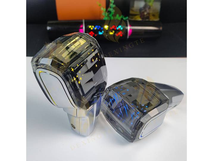 Pour Chrysler 300c 2004-2011, pommeau de levier de vitesses LED coloré en cristal avec mélodie musicale, poignée de levier de vitesses, pommeau de levier de vitesses automatique pour voiture