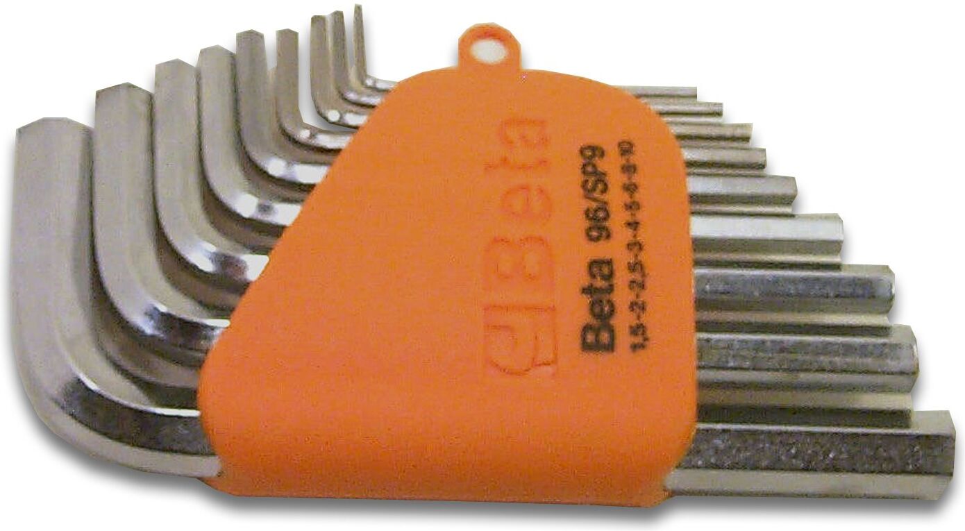 Set chiavi maschio esagonale Beta 000960374 96/SC Cromo