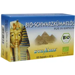 Dynamis Bio Schwarzkümmelöl Kapseln PUR ägyptisch 60 St