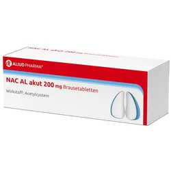 NAC AL akut 200 mg Brausetabletten 20 St