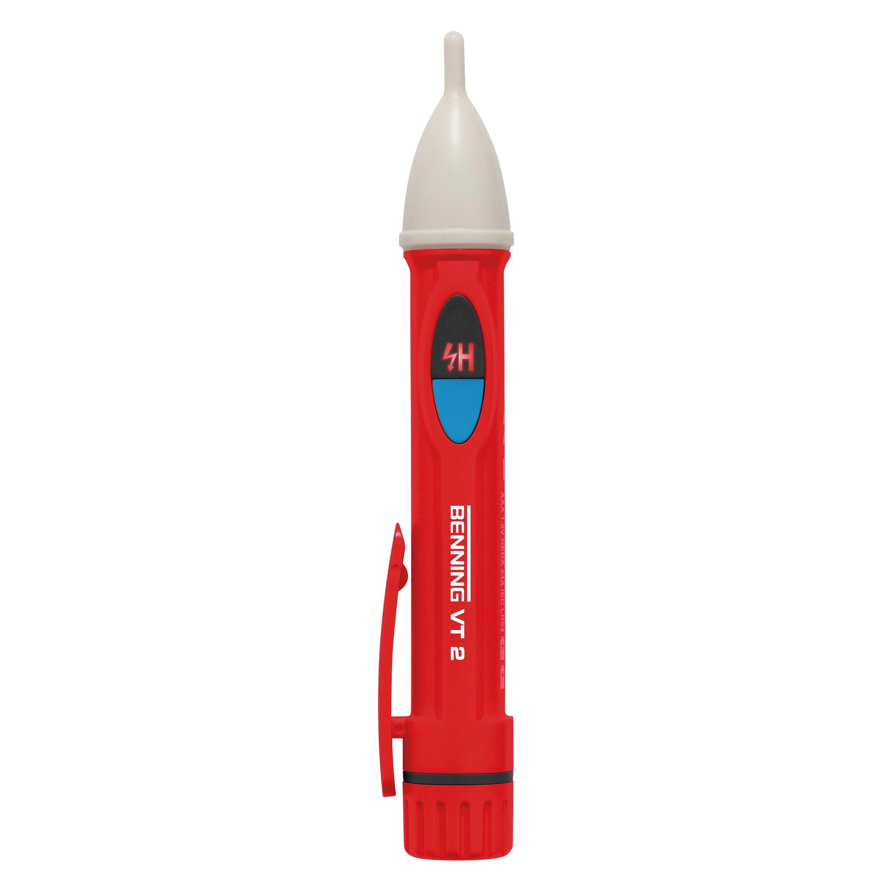 Benning Berührungsloser Spannungsprüfer Phasen und Magnetfeldprüfer (CAT III 1000V, CAT IV 600V) (044055)