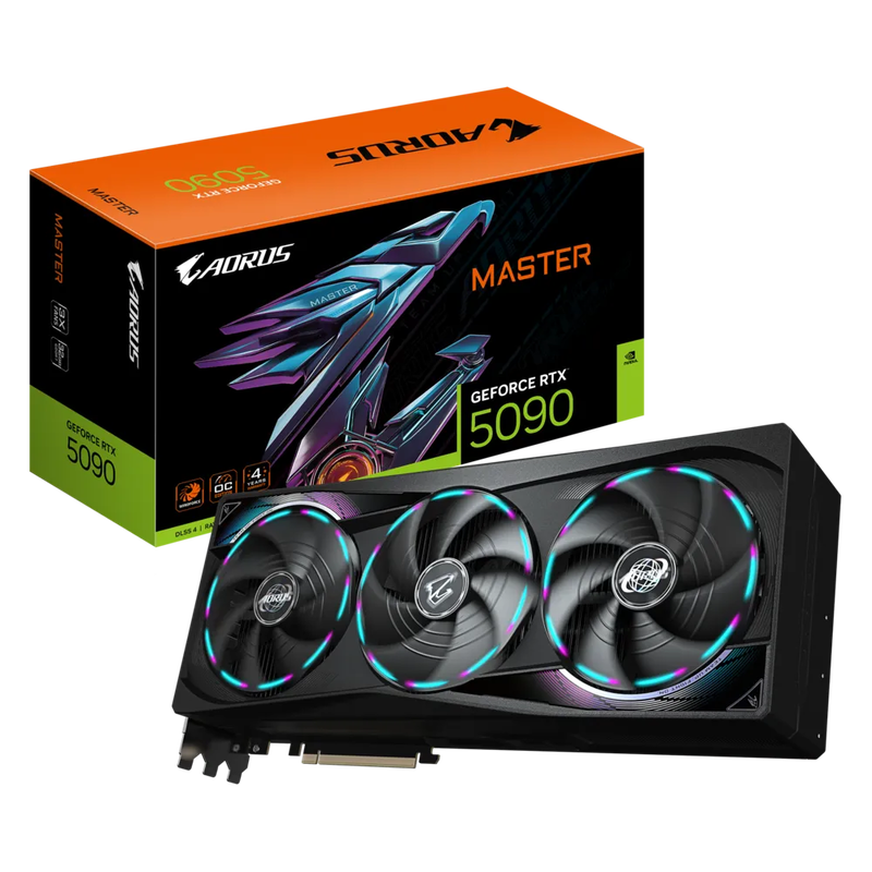 GIGABYTE Aorus GeForce RTX 5090 Master 32G, 32768 MB GDDR7