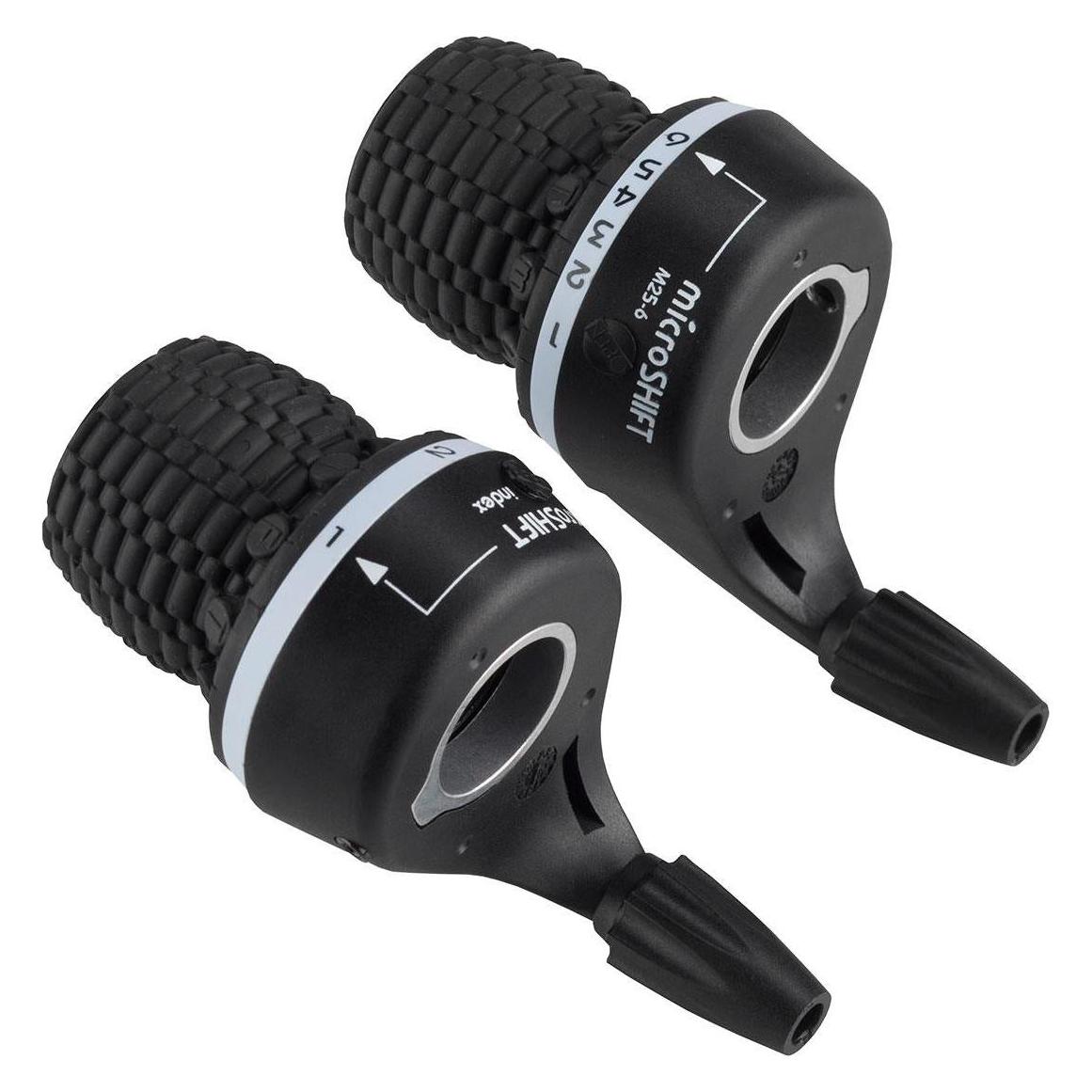 Micro Shift Microshift Machift, Gesetz, 6 -Row, kompatibel mit Shimano, Twist Shifter, Indexierung (neu) (MSH-MS25-6R)