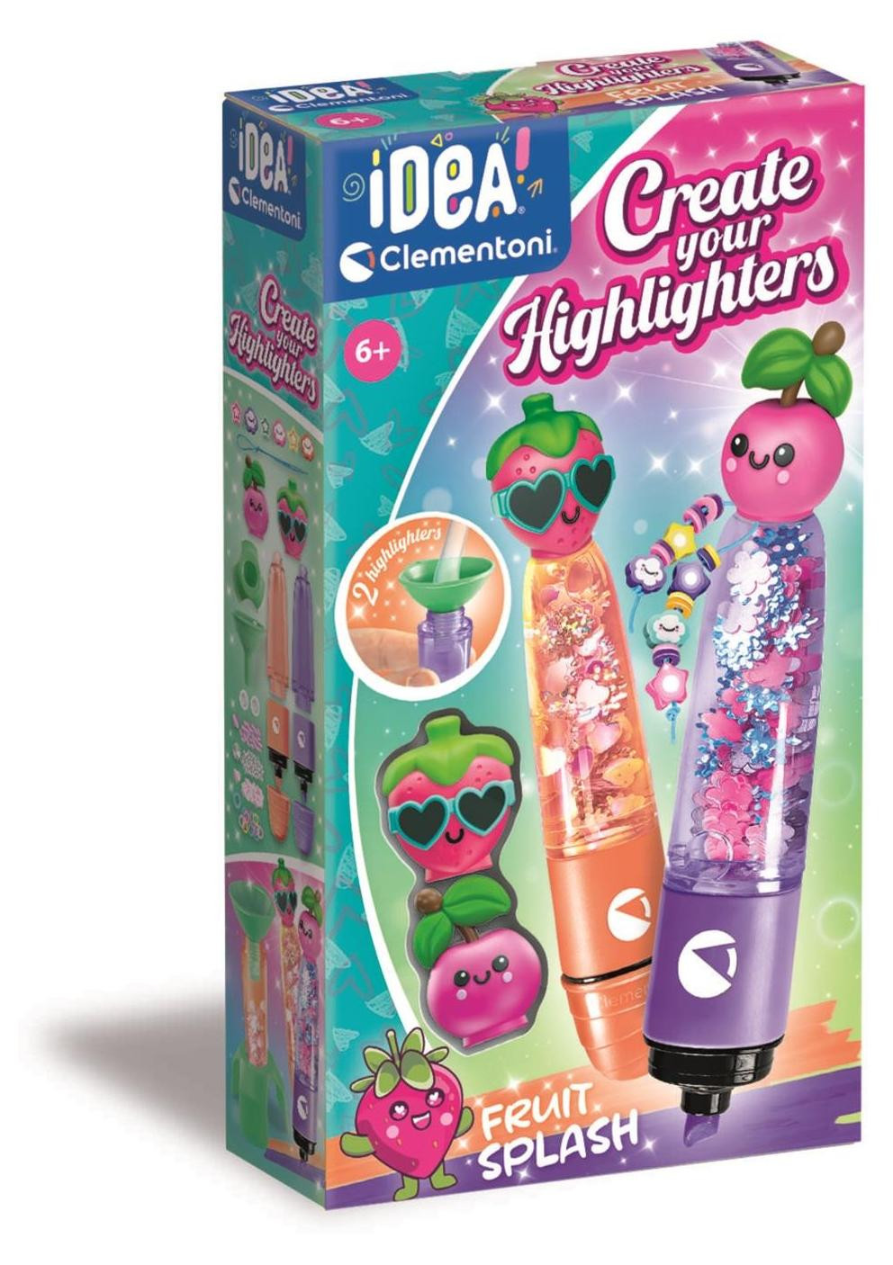 Clementoni Maak je eigen fluorescerende kleuren - Fruits