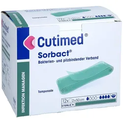 CUTIMED Sorbact Tamponaden 2x50 cm