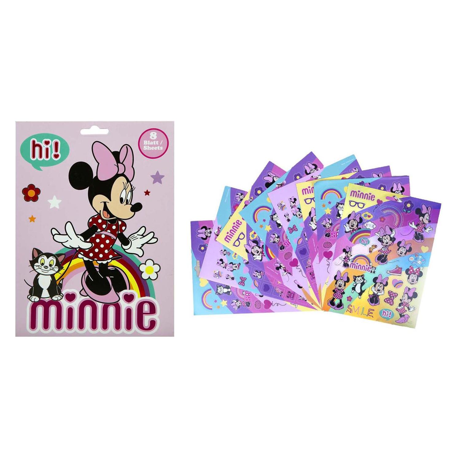 Undercover Disney Minnie Mouse (340 Sticker) (MIWX0064)