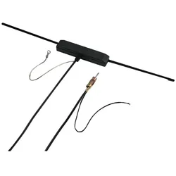 Hama, Auto Antenne, Elektronische Scheibenantenne für UKW-Empfang im Auto