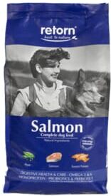 Retorn Ração Natural para Cães Adultos de Salmão 500g