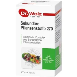 SEKUNDÄRE Pflanzenstoffe 270 Kapseln 120 St