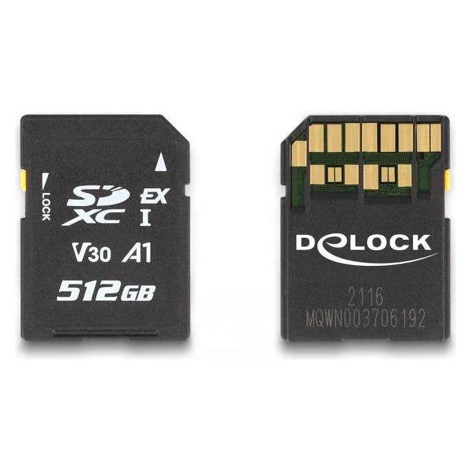 Delock SD Express Speicherkarte 512 GB (512 GB, microSDXC, U3, UHS-I) (54092)