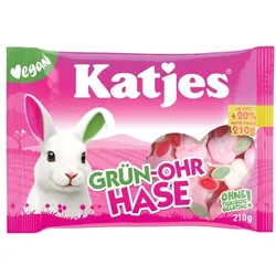 Katjes Fruchtgummi vegan »Grün-Ohr Hase« 210 g