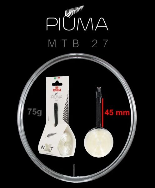 BARBIERI Camera d'aria antiforatura  NXT MTB PIUMA 27.5X2.0-2.6 75g