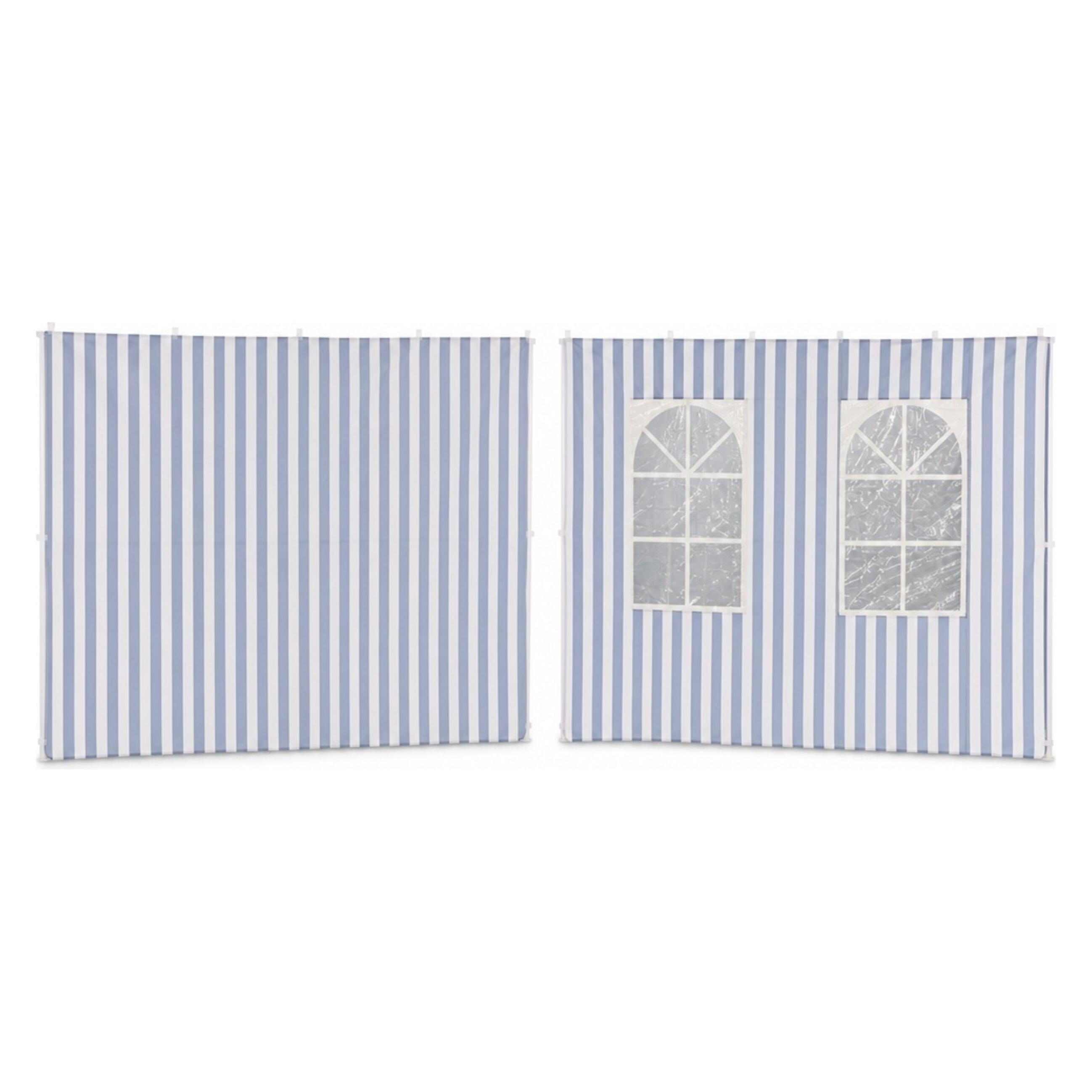 Relaxdays 2x Pavillon-Seitenwand (400 cm, 0.10 cm) (4052025460273)