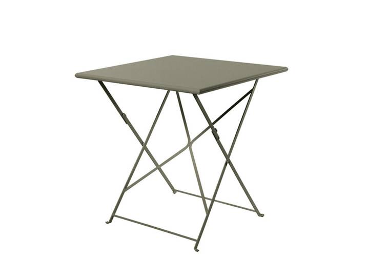 Klapp-Tisch Flower Ethimo grün, Designer Ethimo Design Studio, 80x75x80 cm